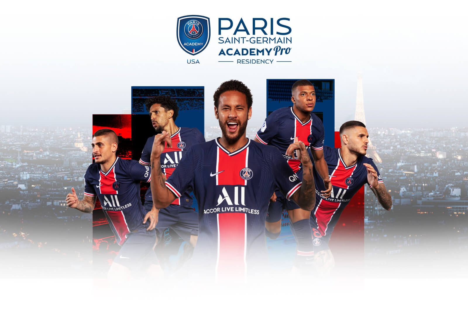 Kick off of the world’s first and only Paris SaintGermain Academy Pro
